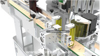 Machine d'étiquetage automatique de bouteilles rondes SKILT avec fonction de positionnement fixe, applicateur d'étiquettes, fabricant depuis 1998