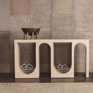 <span class=keywords><strong>Console</strong></span> de table européenne moderne rétro Art <span class=keywords><strong>déco</strong></span> en fibre de verre couleur personnalisable durable <span class=keywords><strong>pour</strong></span> chambre salon salle à manger utilisation hôtel - Product Image 4