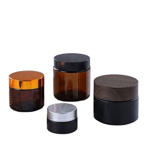 Envase de Vidrio Ámbar para Cosméticos Vacíos, 20G 30G 50G - Product Image 3