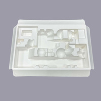 Boîte cadeau personnalisée avec insert en pulpe pressée et fenêtre, design simple et élégant, pour l'emballage de jouets pour enfants