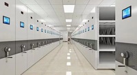 Système de compactage de fichiers scolaires à rayonnages compacts mobiles de conception moderne pour le commerce extérieur et la vente en gros, achat en gros