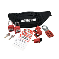 Kits de pochettes de sécurité LOTO industrielles pour verrous électriques personnels LG04