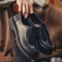 Herrenschuhe Maden Herren Bootsschuhe Vintage Klassische Leder Halbschuhe Outdoor Büro Pendler-Schuh Sommer RTS 2026 Trendige Top-Qualität