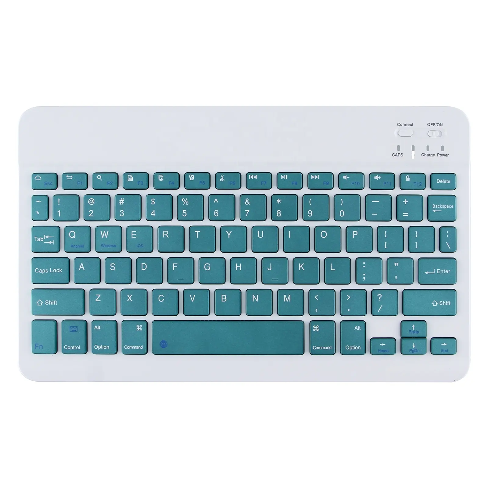 Teclado inalámbrico plano para Apple ipad Pro 11, 12,9 pulgadas, 2021, 10,2, 10,5, mini 4, 5