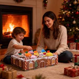 Caja de Cartón Personalizada para Calendario de Adviento, Caja de Regalo <span class=keywords><strong>Sorpresa</strong></span> Personalizada para Navidad - Product Image 5