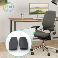 KEDE OEM Coussin d'accoudoir ergonomique pour chaise de bureau de jeu Accessoires en plastique Composants Housses pour bras de chaise