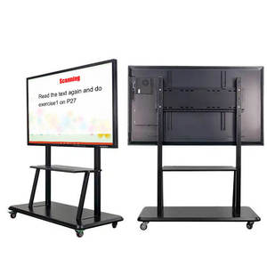 Panel plano interactivo inteligente de 75 pulgadas y pizarra interactiva, pantalla táctil todo en uno de gran tamaño para oficina, aula y educación. - Product Image 2