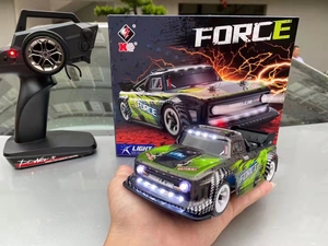 <span class=keywords><strong>WLTOYS</strong></span> <span class=keywords><strong>284131</strong></span> - Mini Coche de Carreras con Luces LED, 2.4G, 4WD, 30KM/H, Alta Velocidad, Chasis de Coche RC, Control Remoto Eléctrico, Vs K989 - Product Image 3