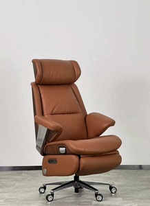 Intelligenter Elektrischer Massage-Chefsessel - Echtes Leder, 6-Tasten Handbedienung, Ganzkörper-Airbag & Belüftung Funktionaler Chef-Stuhl - Product Image 2