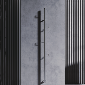 Dọc Cài Đặt Khăn Tắm Và Áo Choàng Tắm Ấm Hơn Xoay Khăn Giá Khăn Ấm Hơn Tản Nhiệt Điện Làm Nóng Khô Giá Với Móc - Product Image 2