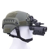Kacamata Penglihatan Malam LUXUN NVG-30 NVG30 Gen2 Daya Tinggi untuk Helm NVG10, Monokuler Penglihatan Malam Digital Inframerah Jarak Jauh WIFI