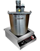 Mélangeur en acier inoxydable haute performance pour sauce tomate, 200L, cuisson à chaleur directe, mélangeur de sauce, pot à sauter