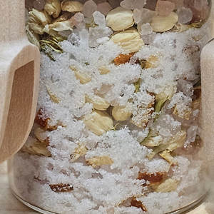 Caliente ODM/OEM baño <span class=keywords><strong>de</strong></span> <span class=keywords><strong>sal</strong></span> del Mar Muerto remojo exfoliante relajante estrés Relie <span class=keywords><strong>sal</strong></span> con <span class=keywords><strong>flor</strong></span> <span class=keywords><strong>de</strong></span> lavanda vegana orgánica - Product Image 6