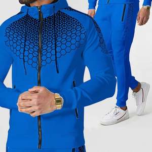 Neues Design Mode Jogging Trainings anzüge Sportswear 2-teiliger Jogger Trainings anzug für Herren - Product Image 3