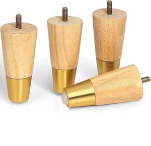 Оптовая продажа, современные деревянные ножки для дивана, ножки для мебели, ножки из массива дерева, аксессуары для мебели, ножки - Product Image 3