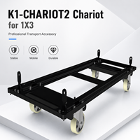 Chariot de transport K1-CHARIOT2 pour un maximum de 4 enceintes colonne K1 ou K1-SB
