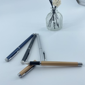 Bolígrafo Promocional de Plástico Negro Mate No Borrable de 0.5mm para Exámenes Escolares y Oficina, Venta al por Mayor, Ideal para Sublimación - Product Image 4