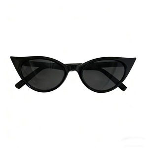 Accesorios de cosplay para Halloween, gafas de mago, gafas redondas negras de Halloween, gafas circulares negras <span class=keywords><strong>con</strong></span> lentes planas - Product Image 4