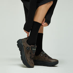 AKIII CLASSIC korean style chunky platform sneakers featuring lightweight build and <b>no</b> tie <b>lace</b> comfort <b>trainers</b> - Product Image 6