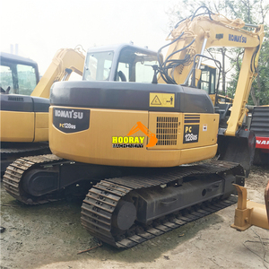 Excavatrice d'occasion Komatsu PC128us, marque japonaise d'origine, 12 tonnes, sur chenilles en caoutchouc, taille moyenne, modèle 2020, godet de 0,6 m³ - Product Image 4