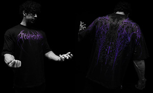 King Mcgreen Star américain rétro rue sombre vêtements Harajuku décontracté ample T-shirt hommes été gothique surdimensionné manches courtes - Product Image 3