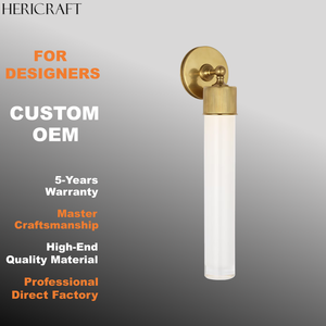 Customize Wall <b>Light</b> Modern Farmhouse <b>Sconce</b> in Soft Brass for Living Bedroom Bathroom Hallway 110V - Product Image 1