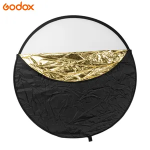 פלאש Godox 80cm 5 in1Reflector 5 צבע צילום מתקפל נייד אור מפזר עגול רפלקטור תמונה רב צבע