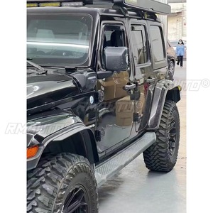 Para Jeep Wrangler JL 2018-2024: Embellecedores de guardabarros, kit de carrocería para ceja de rueda, extensión de arco de rueda, pieza exterior - Product Image 5