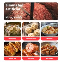 Vente directe d'usine Machine de mélangeur de viande hachée commerciale mélangeur de viande en acier inoxydable de vente à chaud mélangeur de viande en acier inoxydable épaissi