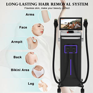 고정 다이오드 레이저 4 웨이브 제모 755 808 940 1064nm 레이저 제모 4 파장 다이오드 레이저 기계 - Product Image 3