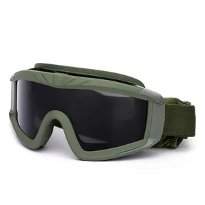 Lunettes de tir balistiques, vente en gros, anti-poussière uv400, personnalisées, lunettes tactiques