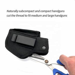 Universele tactische heupband draagtas voor wapenholster, verborgen magazijnhoes, rechts en links, geschikt voor jachtaccessoires, lichtgewicht - Product Image 5