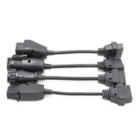 Câble de diagnostic multi-OBD J1939 robuste avec connecteurs 7, 12, 14, 20, 30 et 37 broches pour camions