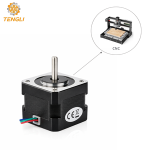 Motor paso a paso Tenli <span class=keywords><strong>Nema</strong></span> <span class=keywords><strong>17</strong></span> de doble eje, 42 mm, híbrido de 2 fases, 1.8 grados, 0.65 N-m, bipolar para grabadora láser CNC - Product Image 4