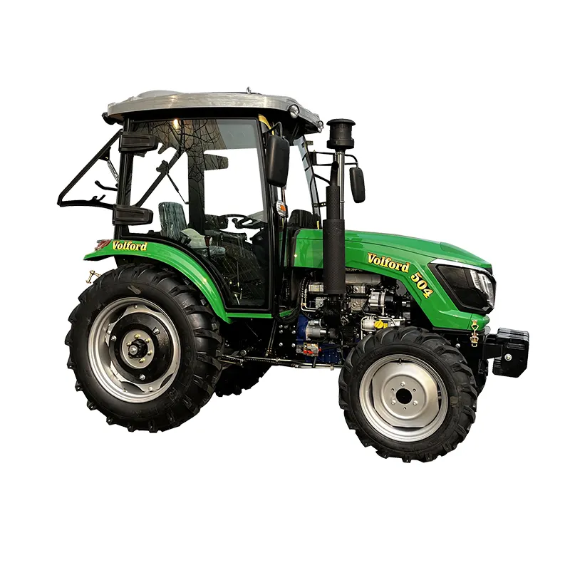 Doğrudan ihracat YTO motor marka yto 50hp 4WD küçük çiftlik traktörü 504 traktör