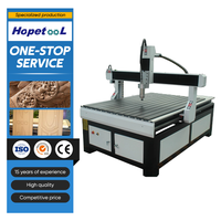 Máquina enrutadora CNC de alta precisión, husillo de bolas Hopetool para fabricación de moldes de corte de grabado acrílico de madera