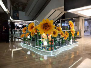 Tournesols géants imperméables personnalisés pour mariage, artificiels, en EVA, pour arrangements floraux, événements, décoration extérieure - Product Image 4