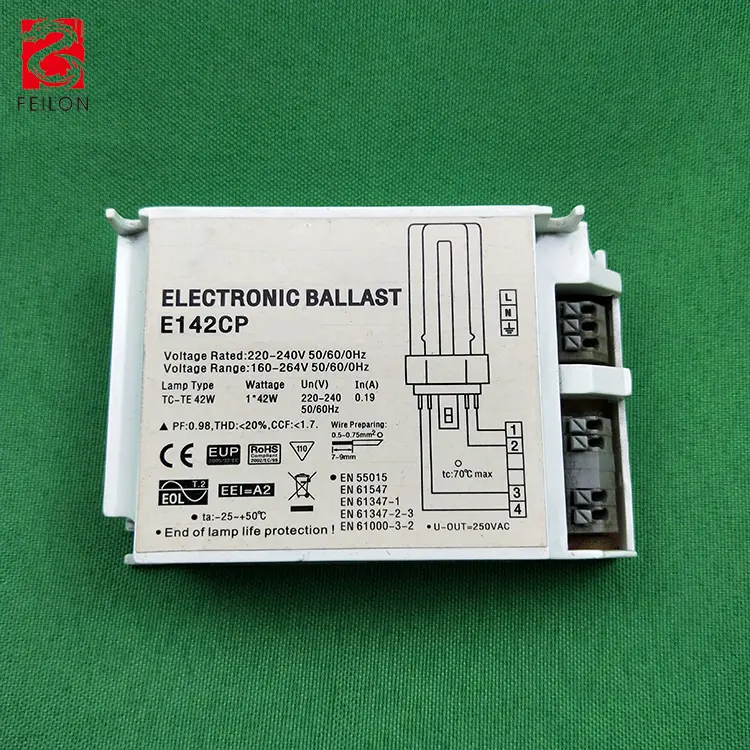 세륨 plc 밸러스트 26w PLC 램프를 위한 plc 램프 26w 밸러스트를 위한 전자 밸러스트