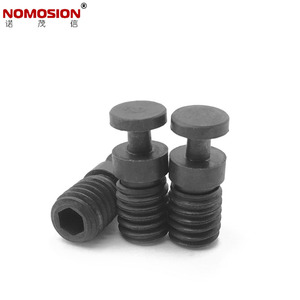 สกรูหัวหกเหลี่ยม NOMOSION M6 10 มม. เคลือบสีดำ เกรด 12.9 เหล็กกล้าคาร์บอน เกลียวเมตริก แบบมาตรฐาน - Product Image 1