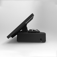 Tablette pc de point de vente aliments 2 pièces, sans ventilateur, couverture de carte de crédit