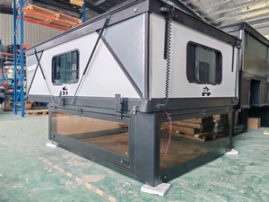 Carpa de Techo Rígida de Aluminio Desplegable para Camionetas - Carpa de Techo de Dos Habitaciones para las Cuatro Estaciones - Product Image 6