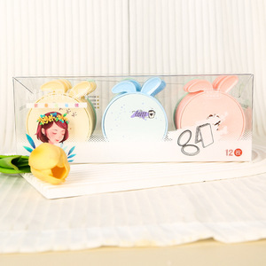 Cartoon Portable Makeup <b>Mirror</b> Folding <b>Compact</b> <b>Mirror</b> With Stand Cute Design For Travel And Daily Use - Product Image 4