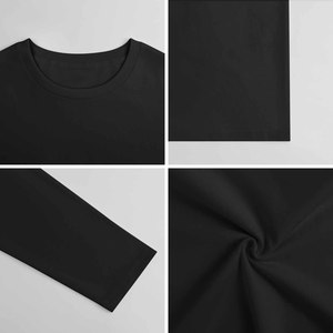 <strong>Print</strong> on Demand Soft Comfortable Pure Cotton Long Sleeved Men's T-shirt Custom <strong>Print</strong> Cotton Long Sleeve T Shirt for Men - Product Image 6