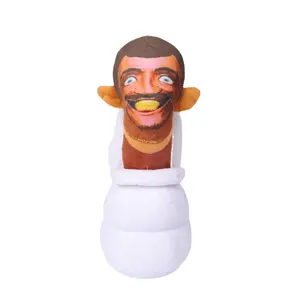 2024 Trending Products New Arrivals Funny Stuffed Toys Horror Adventure doll Skibidi Toilet Plush Toilet Man