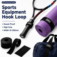 Sangle auto-agrippante pour équipement sportif, remplacement de sangle pour appareil de gym, équipement d'exercice haute résistance, 1-25m/rouleau