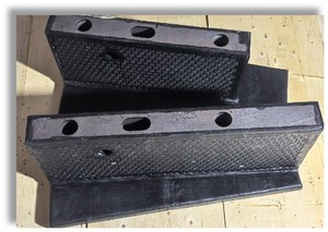 Revêtement de grille à trous rectangulaires 10mmx40mm pour élévateur à boues, revêtement céramique, cadre en acier + caoutchouc + céramique, pour moulin à tambour - Product Image 6