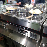 Table chauffante électrique pour restaurant NTC-6T Bain Marie