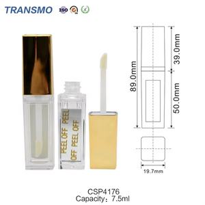 Tube de Rouge à Lèvres de Luxe ODM en Aluminium avec Bouchon à Vis, Emballage en Plastique pour Masques Lèvres - Product Image 2