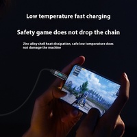 Nouveau design 240W câble de charge rapide à double TYPE-C avec affichage numérique câbles de données tressés compatibles pour téléphone portable