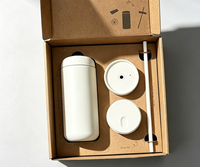 Bouteille isotherme en acier inoxydable à double paroi pour voyage